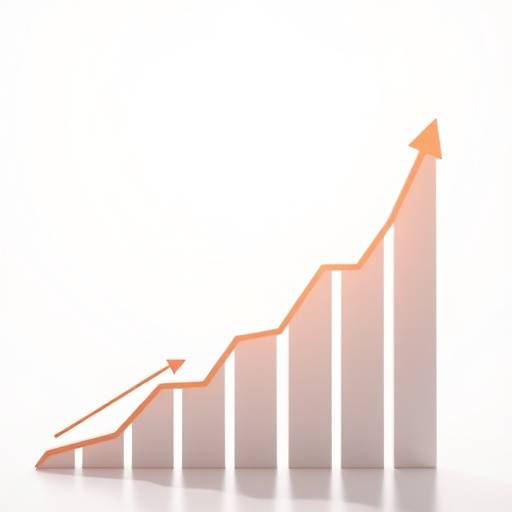 Imagem do curso de monetizaäão de vídeos, mostrando um gráfico de crescimento financeiro.