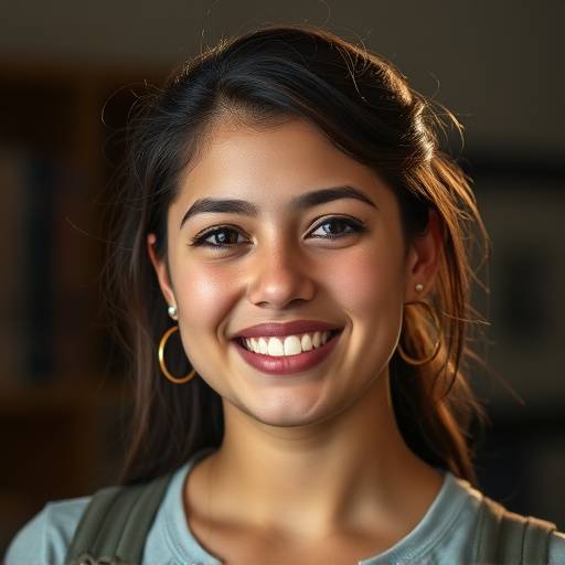 Retrato de Maria Silva, aluna da VideoEscola Criativa.